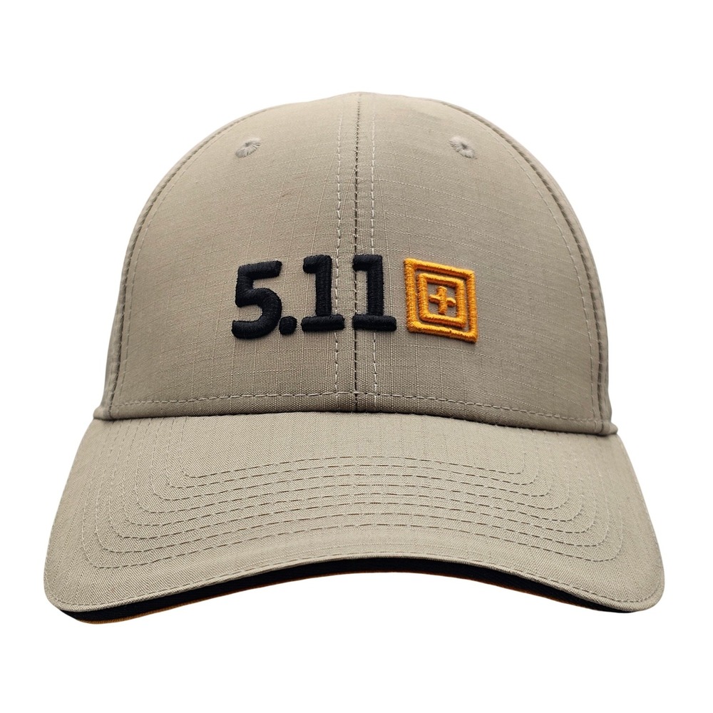 5.11 Tactical Hat Cap Kangaroo Tan Khaki Always Be Ready Embroider Logo Ripstop